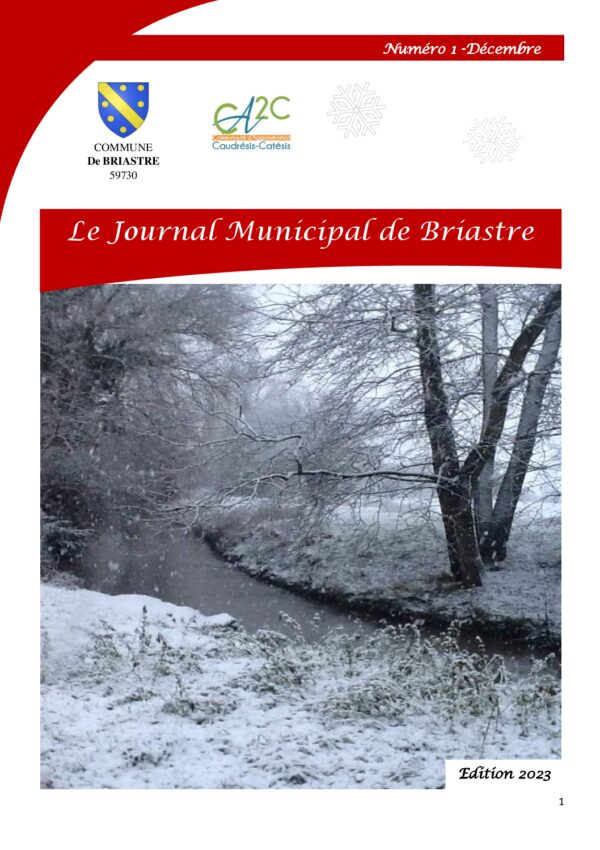 Couverture : Décembre 2023