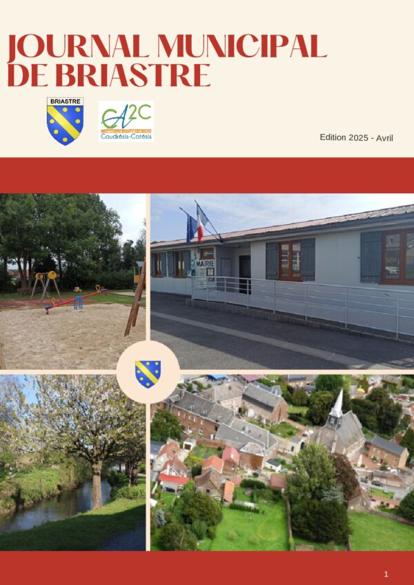 Couverture : Avril 2025